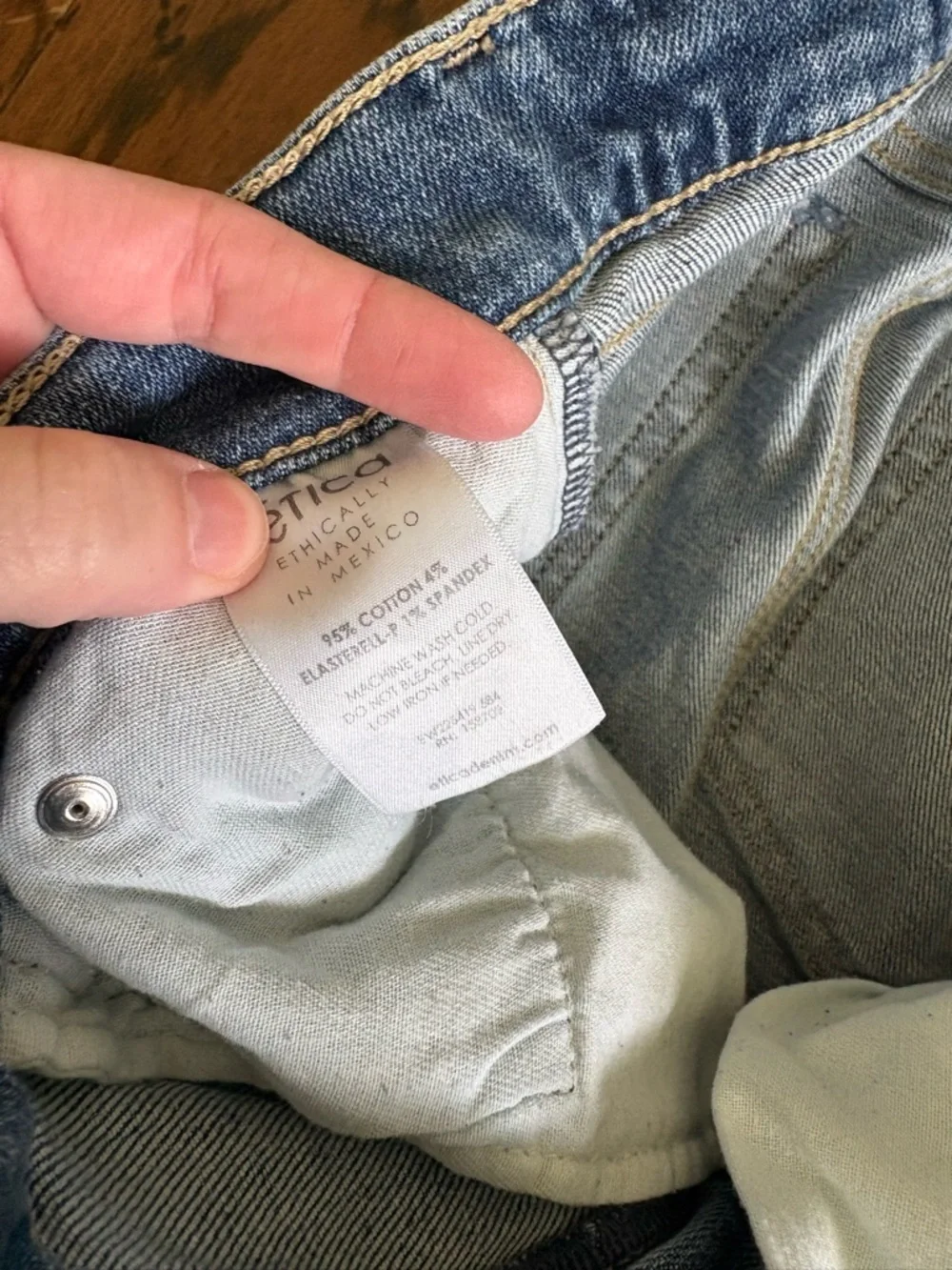 Rae Clean Straight Etica jeans - Picture 5 of 8